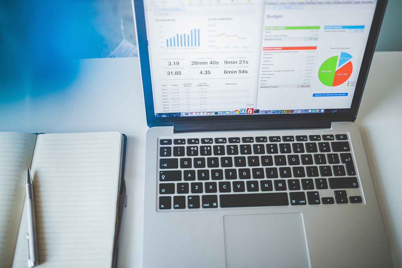 Laptop, notebook, business — How To Build A Website That Works For Your Brand