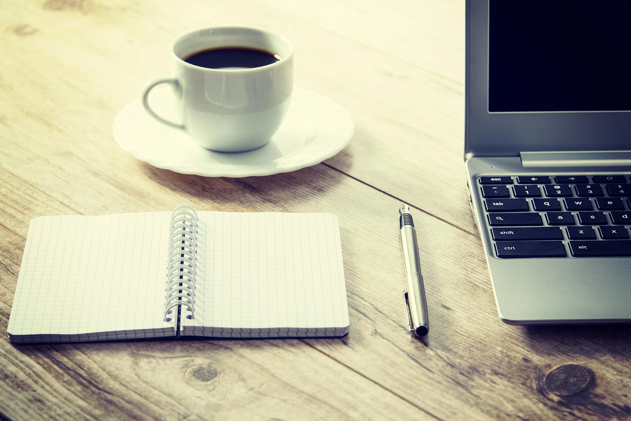 Coffee, computer, cup — Most Advanced Bitcoin Trading Software And Being A Member Of The Trading Community
